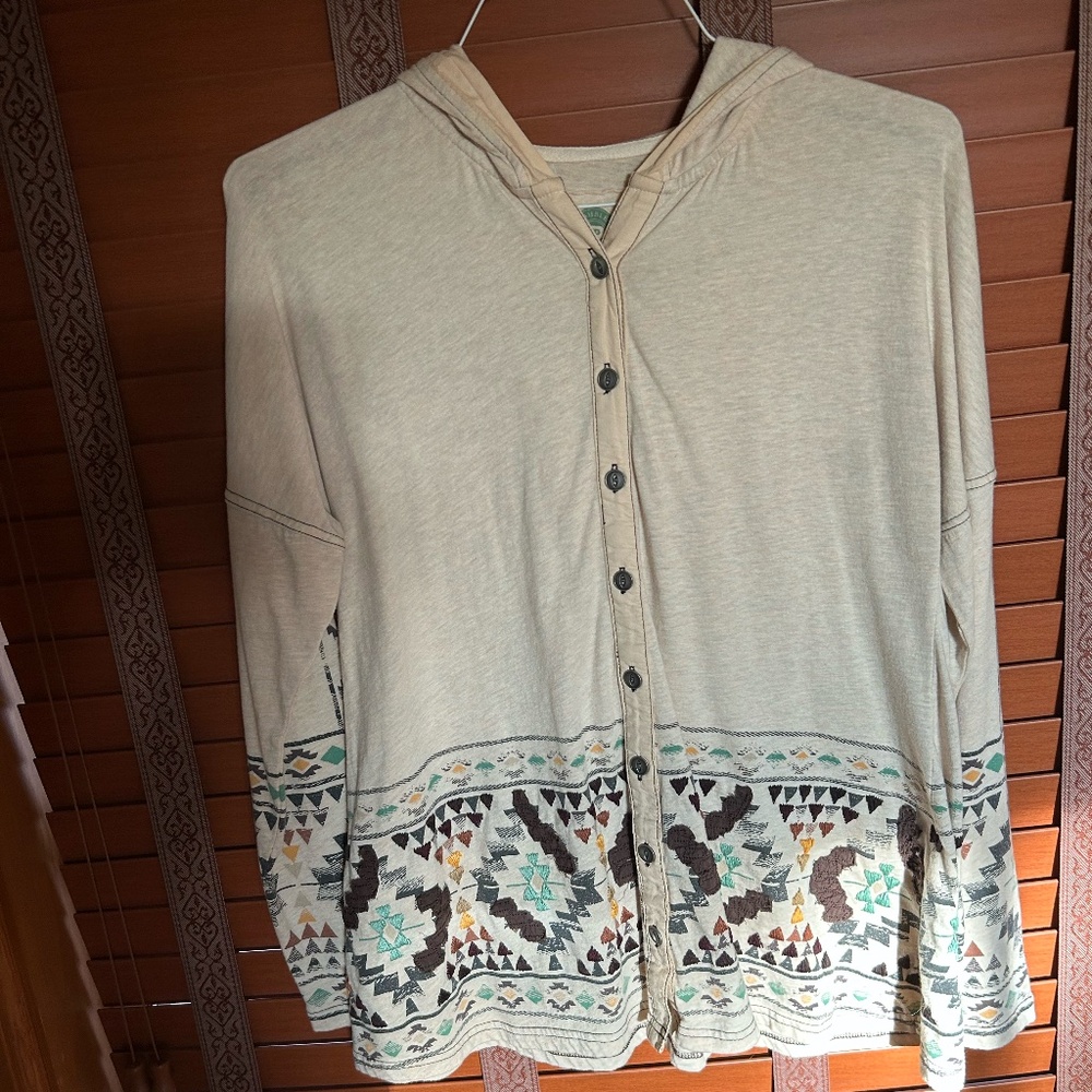 Double D long sleeve hoodie